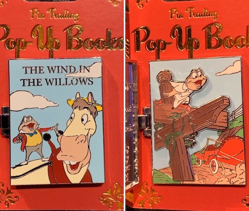 The Wind and the Willows Pin Trading Pop-Up Book Pin
