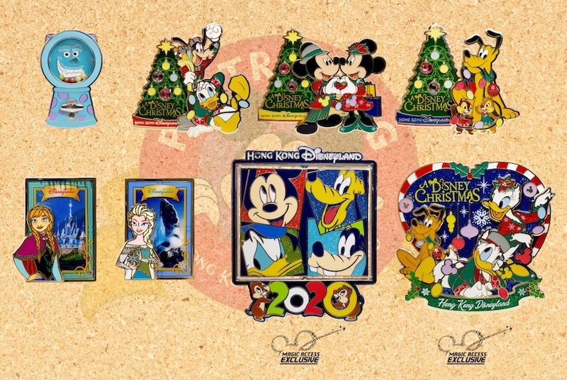 December 2019 HKDL Limited Edition Pin Releases