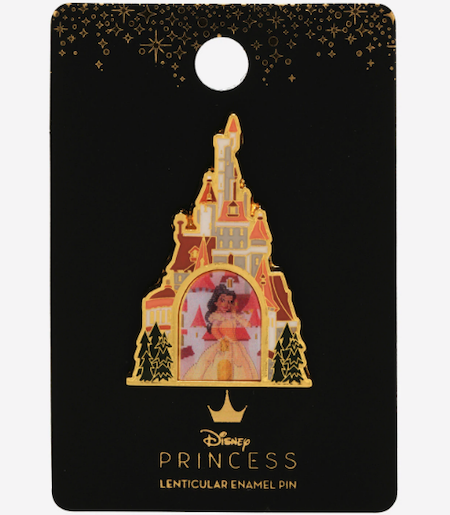 Princess Belle Castle BoxLunch Disney Pin
