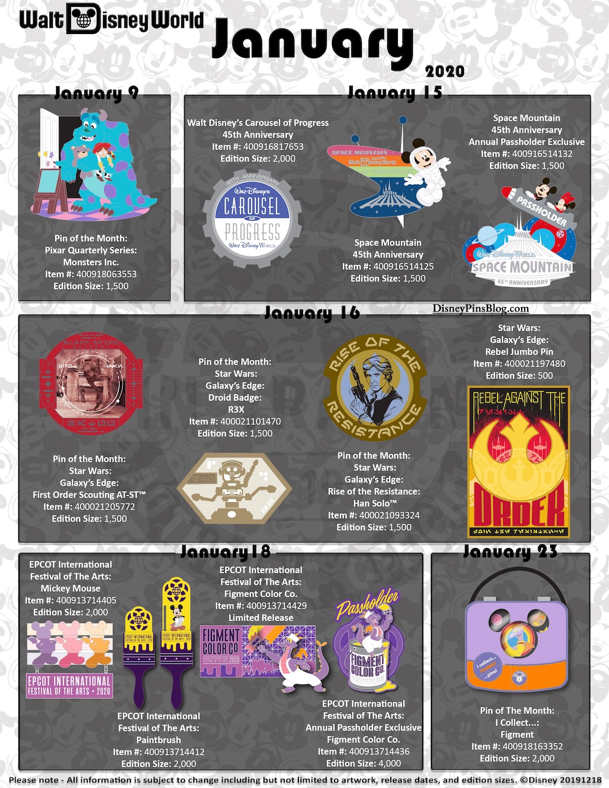 April 2020 Limited Edition Disney Parks Trading Pin Releases - Inside the  Magic