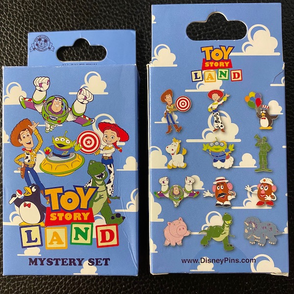 Toy story sale pin set