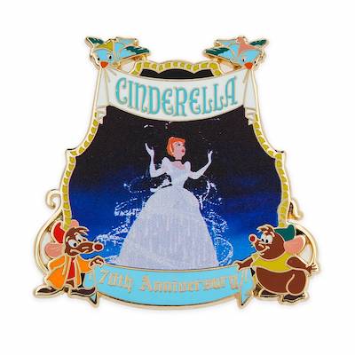 Cinderella 70th Anniversary shopDisney Pin - Disney Pins Blog