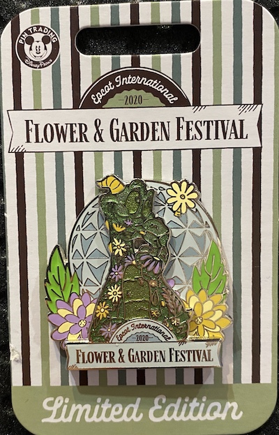 Figment Topiary - Epcot Flower & Garden 2020