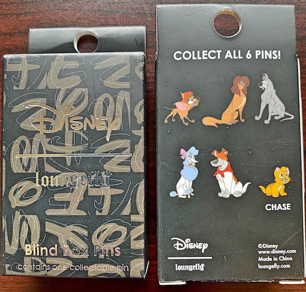 Oliver and Company Blind Box Loungefly Disney Pins - Disney Pins Blog