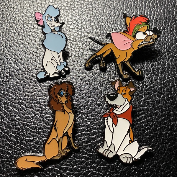 Disney Pin - Oliver and Company - Oliver and Dodger