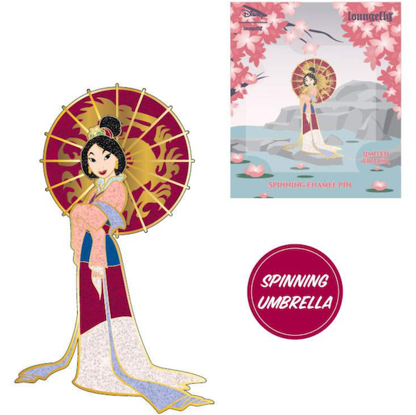 Mulan Limited Edition Loungefly Disney Pin Disney Pins Blog 3597