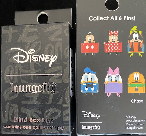 Mickey & Friends Loungefly Backpack Blind Box Disney Pins - Disney Pins ...