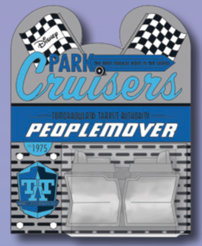 Peoplemover Disney Park Cruisers Pin
