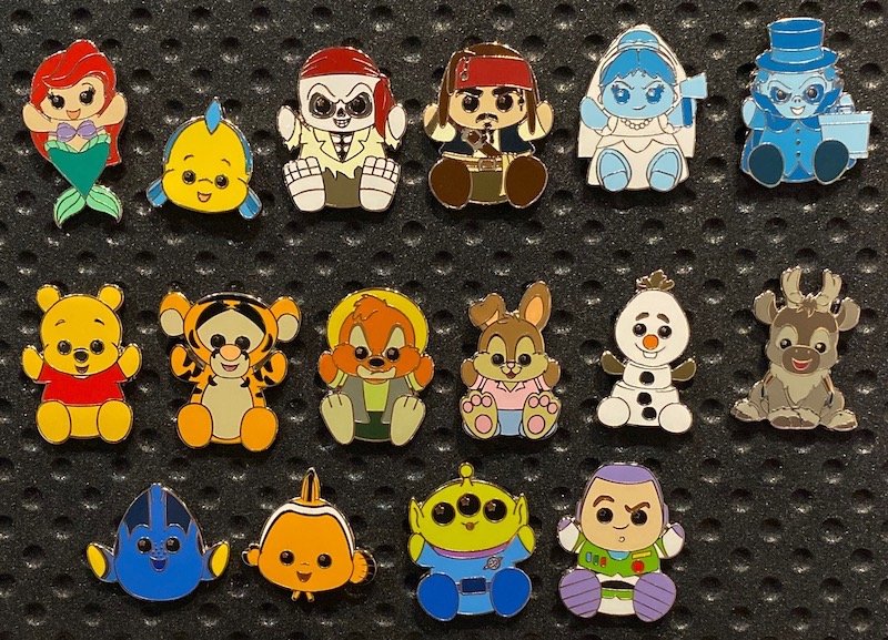 Disney Parks Wishables Collectible Pin Pack - Disney Pins Blog