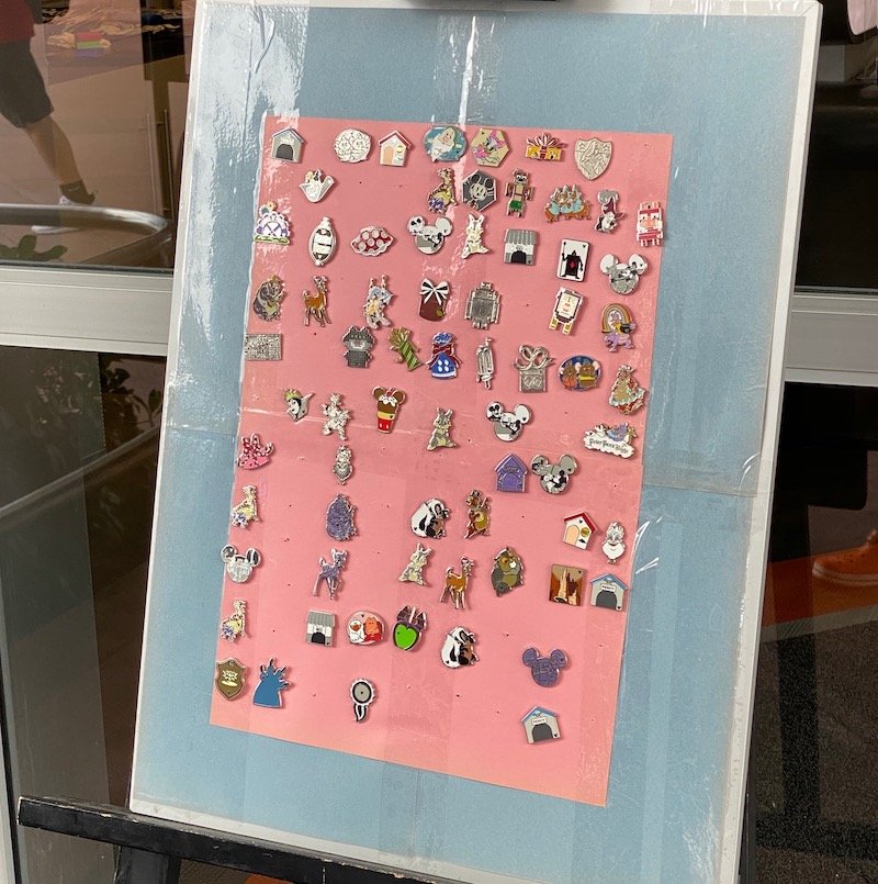 Pin Trading Board at Disney's Polynesian Village Resort - Disney Pins Blog