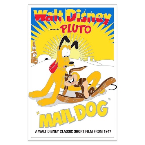 Mail Dog - Pluto 90th Disney Pin