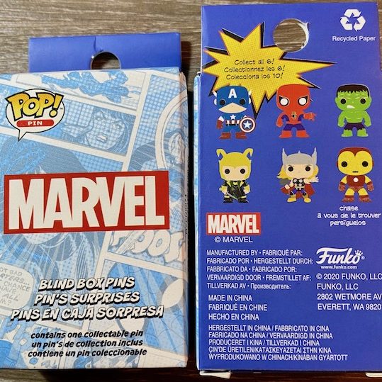 funko marvel pins