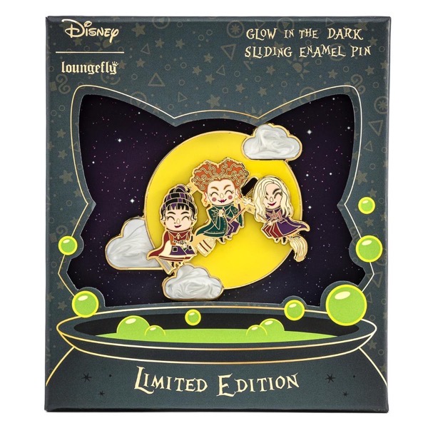 Hocus Pocus Sanderson Sisters Limited Edition Loungefly Pin