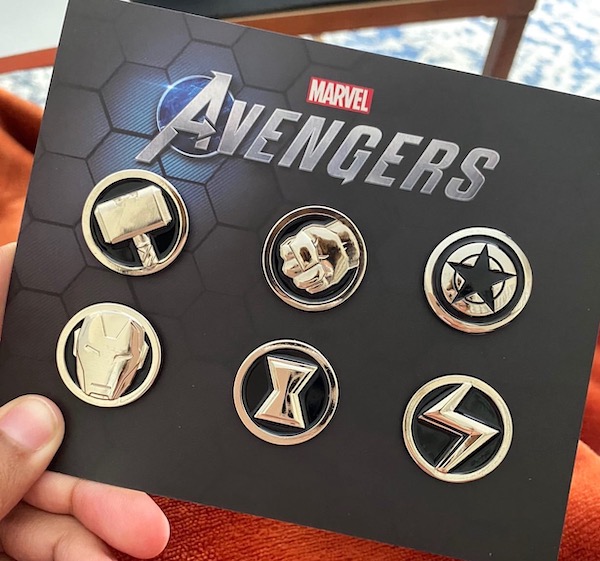 Avengers brooch on sale