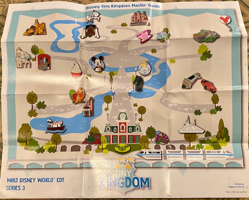 Tiny Kingdom Walt Disney World Series 3 Mystery Pin Collection - Disney  Pins Blog