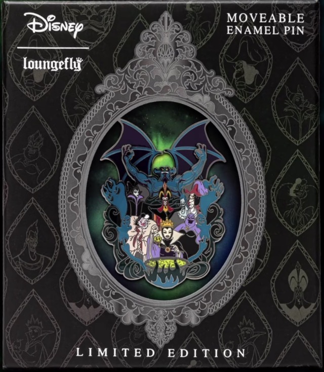 Disney Villains Limited Edition Loungefly Pin
