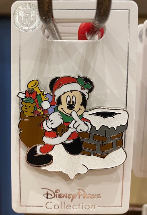 Santa Mickey Holiday 2020 Disney Pin