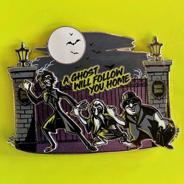 The Haunted Mansion Hitchhiking Ghosts Mini Jumbo Pin