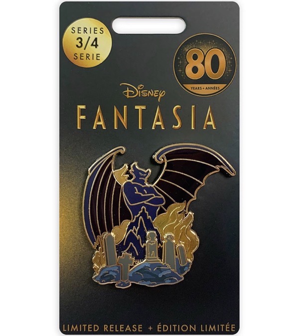 Chernabog Fantasia 80th Anniversary shopDisney Pin
