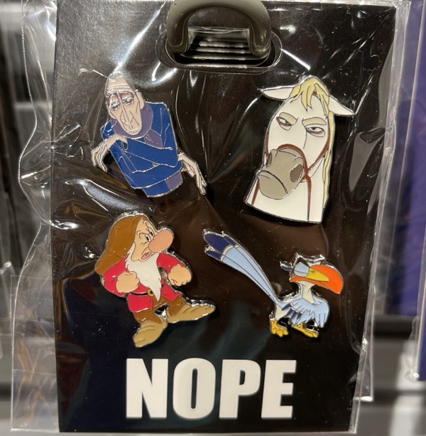 Nope Meme Disney Pin Set