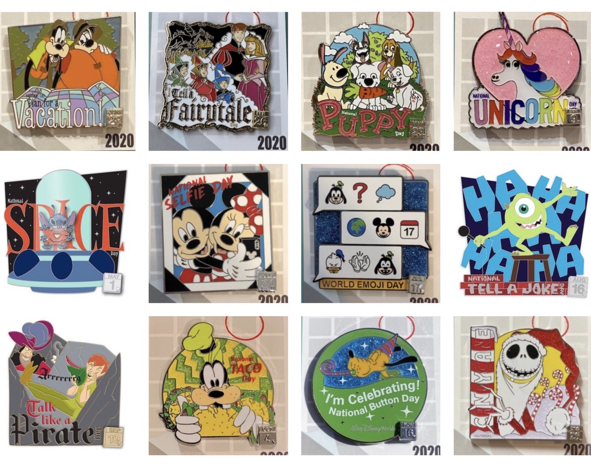 Complete Celebrate Today Disney Pin Collection Disney Pins Blog