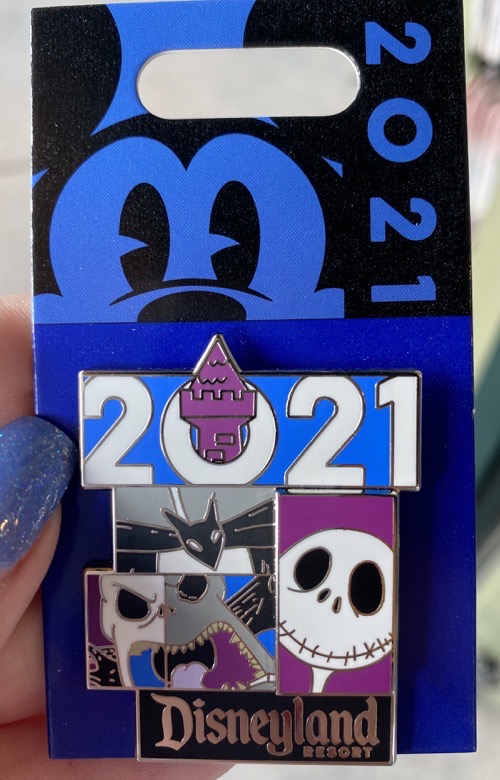 Jack Skellington 2021 Disneyland Pin