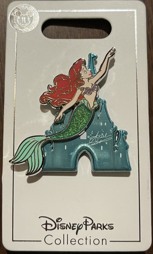 Ariel Castle Disney Pin