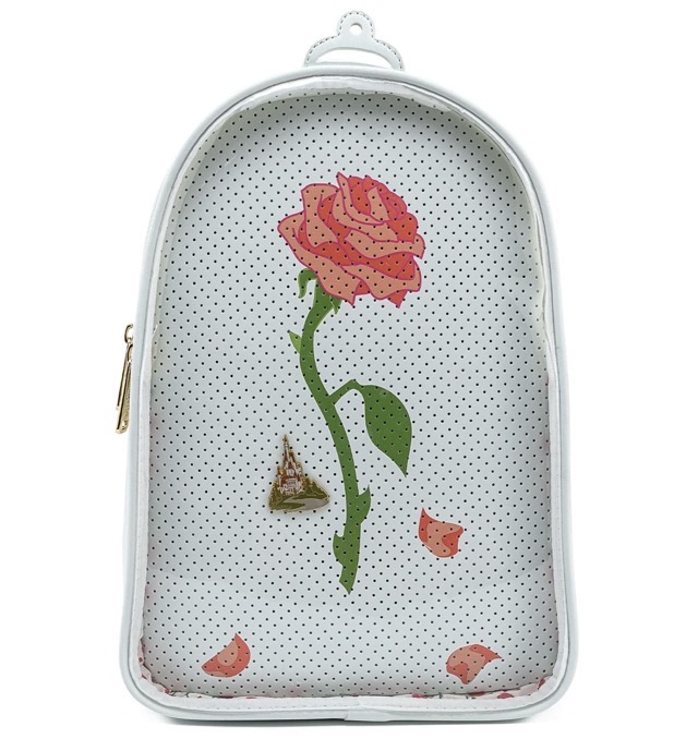 Beauty and the Beast Pin Collector Backpack by Loungefly