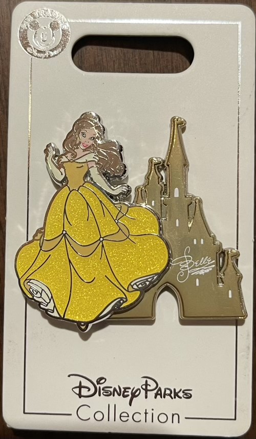 Belle Castle Disney Pin