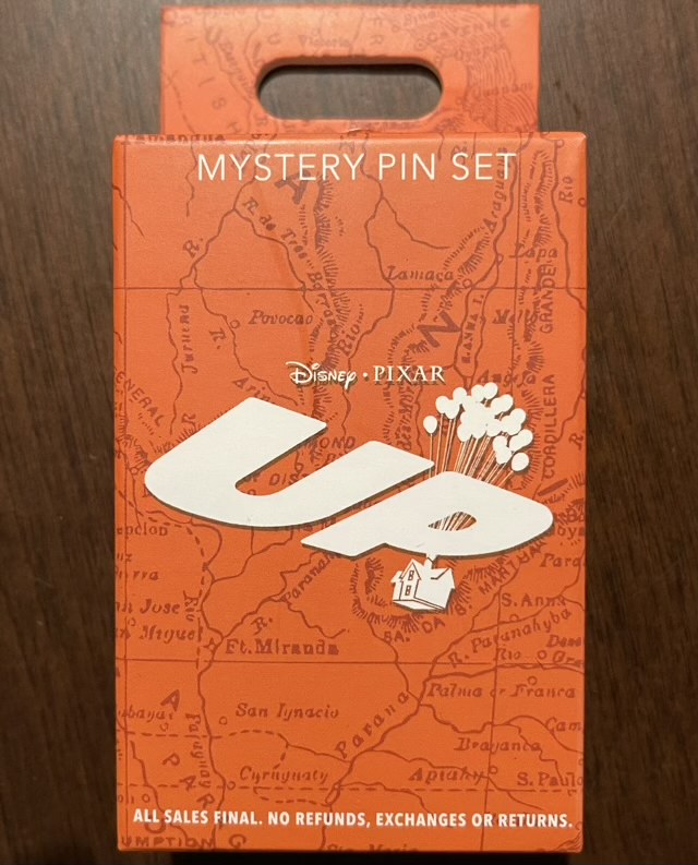 View Pin: DLR/WDW - PIXAR's Up - Celebrating 10 Years: My New Adventure Book  6 Pin Box Set