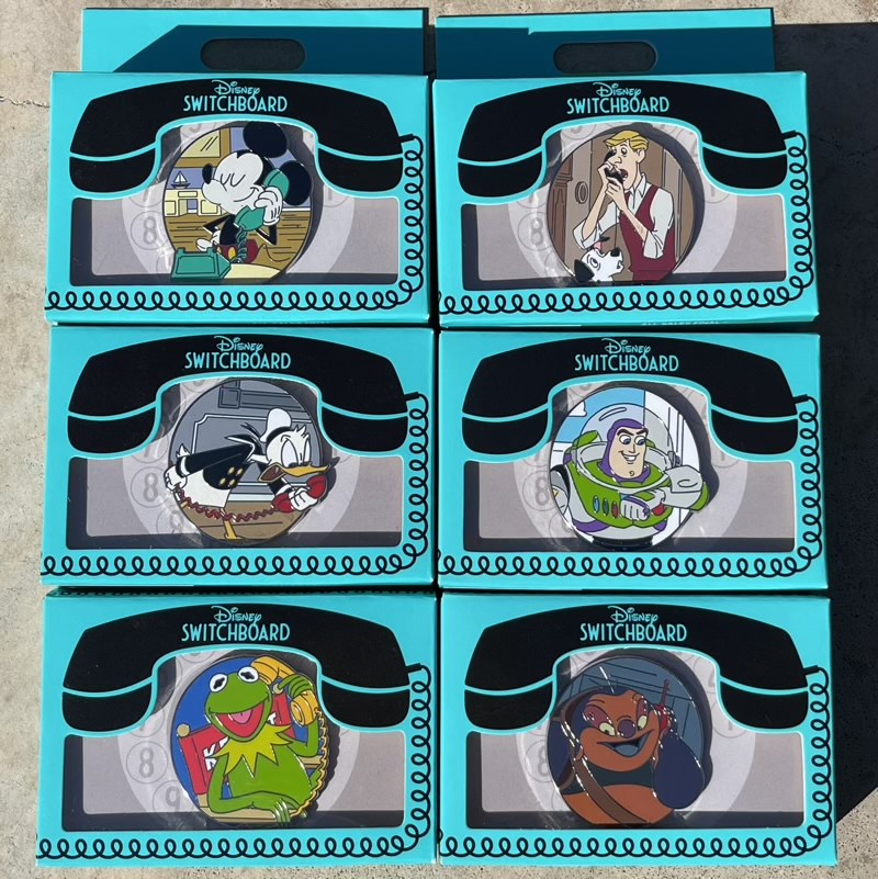 Disney Character Plants Mystery Pin Set at Disney Parks - Disney Pins Blog