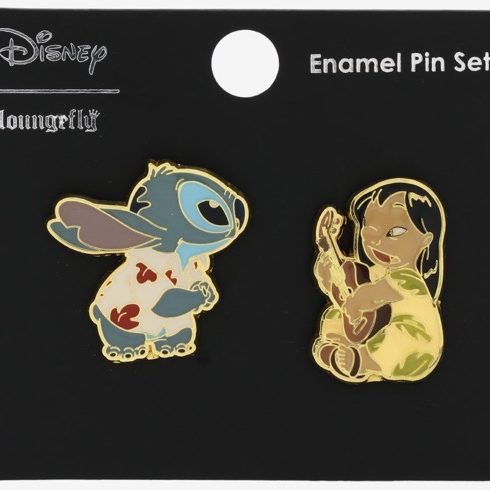 Disney Pin Lilo & Stitch Collection Stitch w/ Strawberry Enamel Pin NEW on  Card