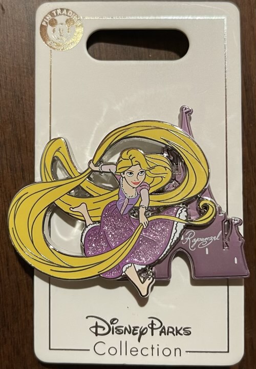 Rapunzel Castle Disney Pin