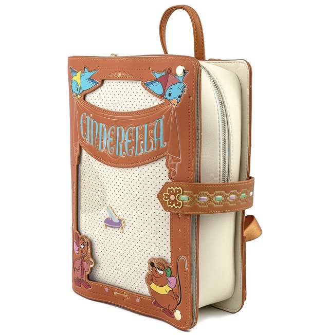 Disney Cinderella Book Pin Collector Backpack