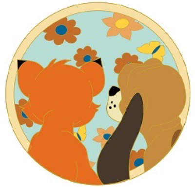 Fox and the Hound - Friendship Disney Pin