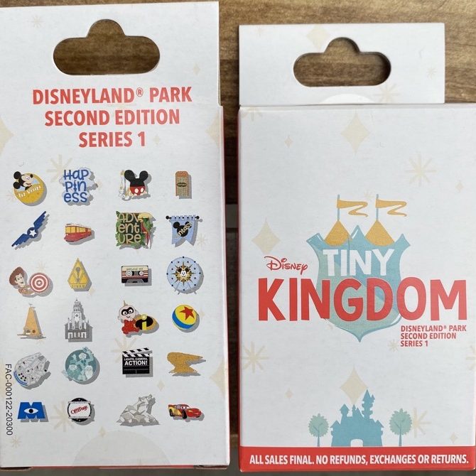 Tiny Kingdom Walt Disney World Second Edition Series 3 Pin Collection -  Disney Pins Blog