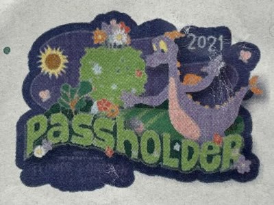 Figment Passholder Pin - Epcot Flower & Garden Festival 2021