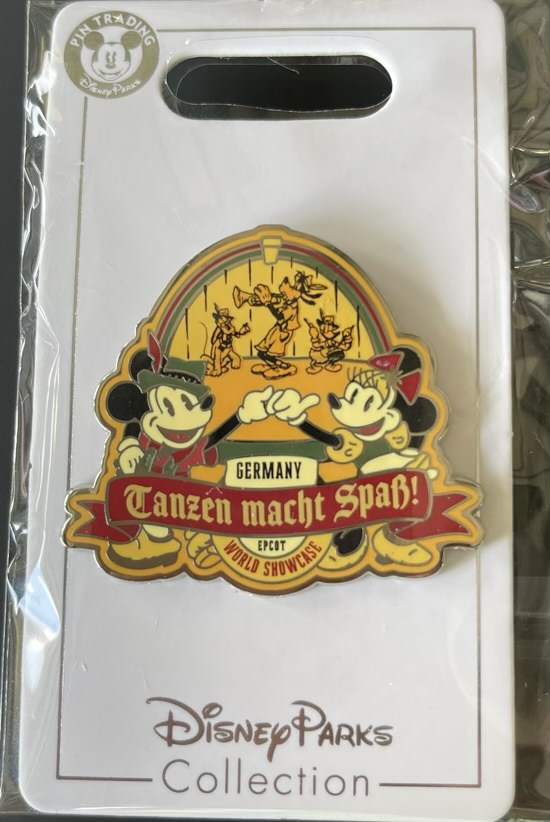 Mickey & Minnie Germany Epcot World Showcase 2021 Disney Pin
