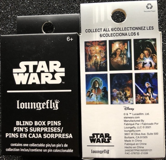 Star Wars Posters Lenticular Loungefly Blind Box