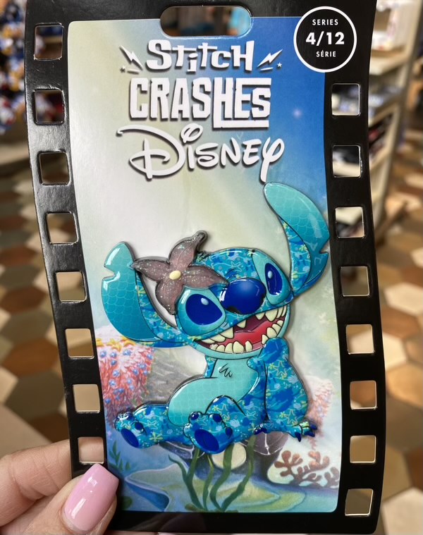 The Little Mermaid – Stitch Crashes Disney Pin Series 4