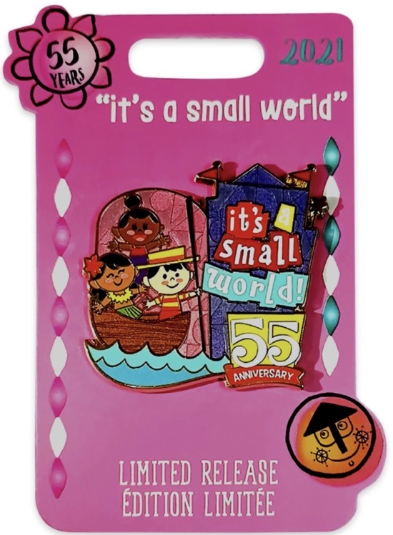 It’s a Small World 55th Anniversary shopDisney Pin