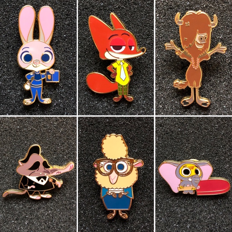 Zootopia Loungefly Blind Box Disney Pins