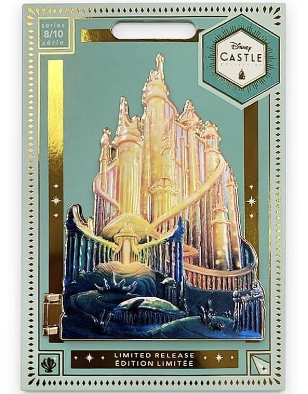 Ariel’s Palace Disney Castle Collection Limited Release Pin – Series 8