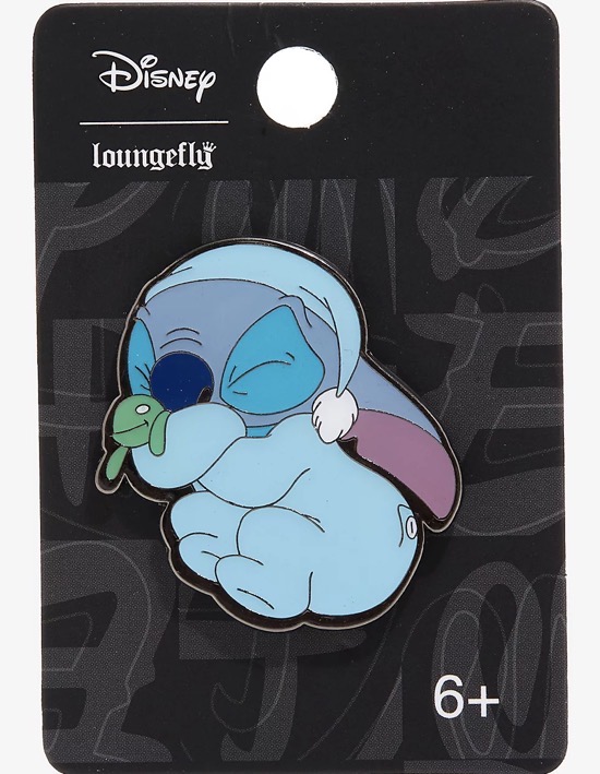 Sleeping Stitch Hot Topic Disney Pin