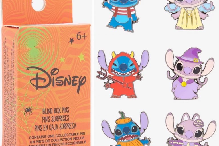 Lilo & Stitch Halloween 2021 Blind Box Disney Pin Set - Hot Topic. 