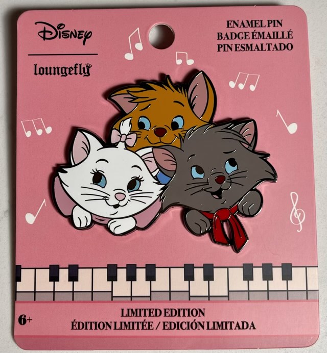The Kittens Aristocats Loungefly x Pins Break the Internet Disney Pin