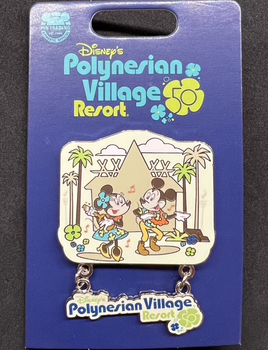 Disney’s Polynesian Village Resort 50th Anniversary Pin