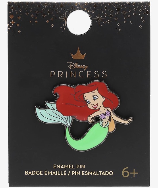 The Little Mermaid Ariel Chibi Disney Pin at Hot Topic