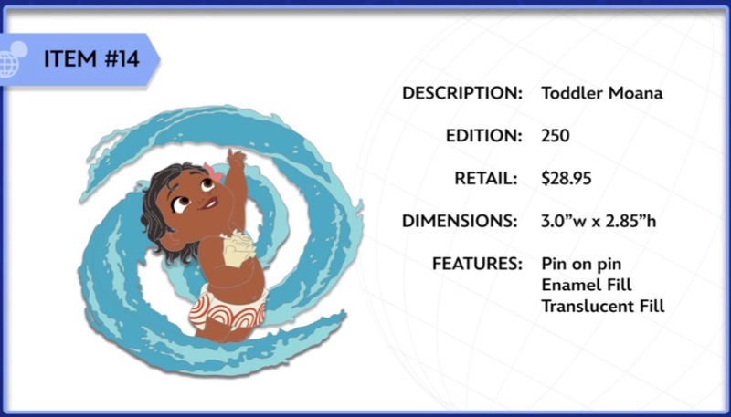 Disney's Destination D23 hotsell Convention 2021 Exclusive Moana & BATB Mystery Pin