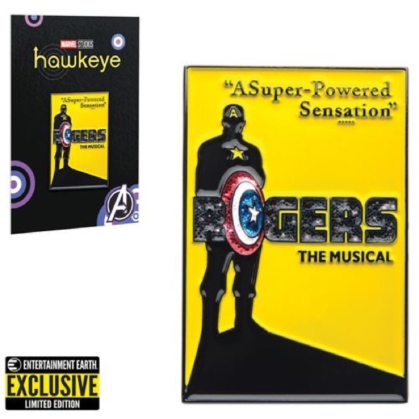Hawkeye Rogers the Musical Pin at Entertainment Earth